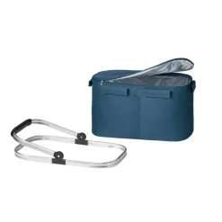 Gift Campaign Cestino picnic termico pieghevole con zip manico rinforzato Shopper></noscript> Borse Termiche