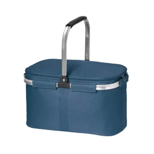 Gift Campaign Cestino picnic termico pieghevole con zip manico rinforzato Shopper> Borse Termiche