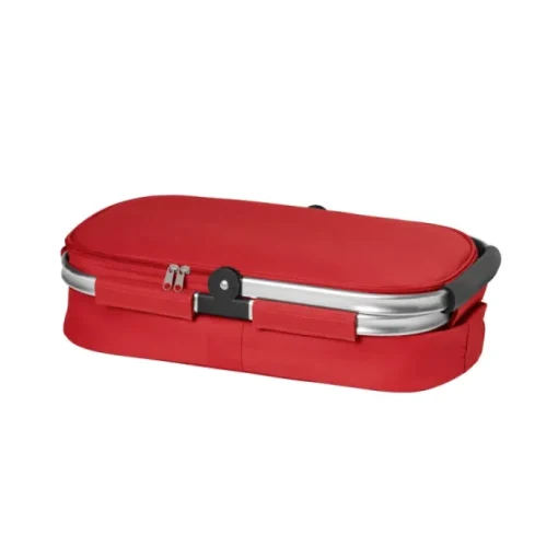 Gift Campaign Cestino picnic termico pieghevole con zip manico rinforzato Shopper> Borse Termiche