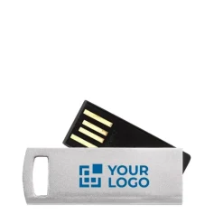 Gift Campaign Chiavetta USB compatta e ultrasottile con meccanismo girevole></noscript> Chiavette Usb Di Metallo