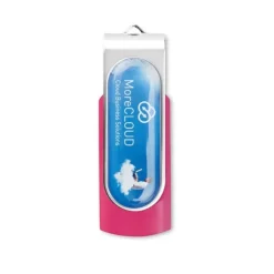 Gift Campaign Chiavetta USB con stampa in resina e clip girevole Techmate Relief 3.0></noscript> Chiavette Usb Economiche