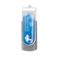 Gift Campaign Chiavetta USB con stampa in resina e clip girevole Techmate Relief 3.0></noscript> Chiavette Usb Economiche