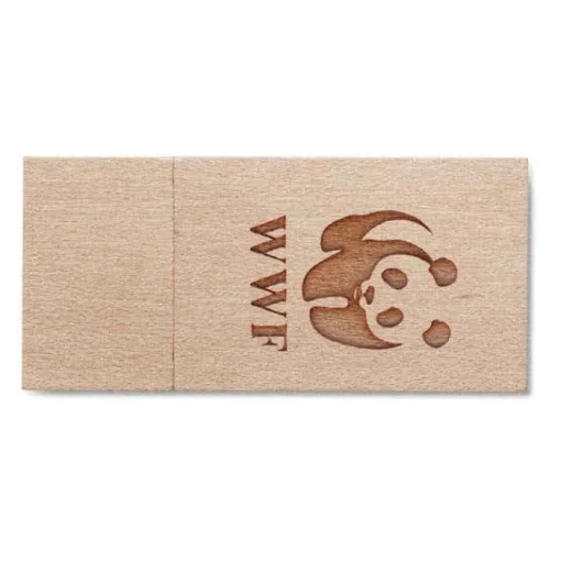 Gift Campaign Chiavetta USB di legno personalizzato rettangolare e piatta Brickwood> Gadget Ecologici|Chiavette Usb Ecologiche