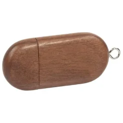 Gift Campaign Chiavette USB 3.0 personalizzate in legno chiusura magnetica OVALE 3.0><noscript><img width=