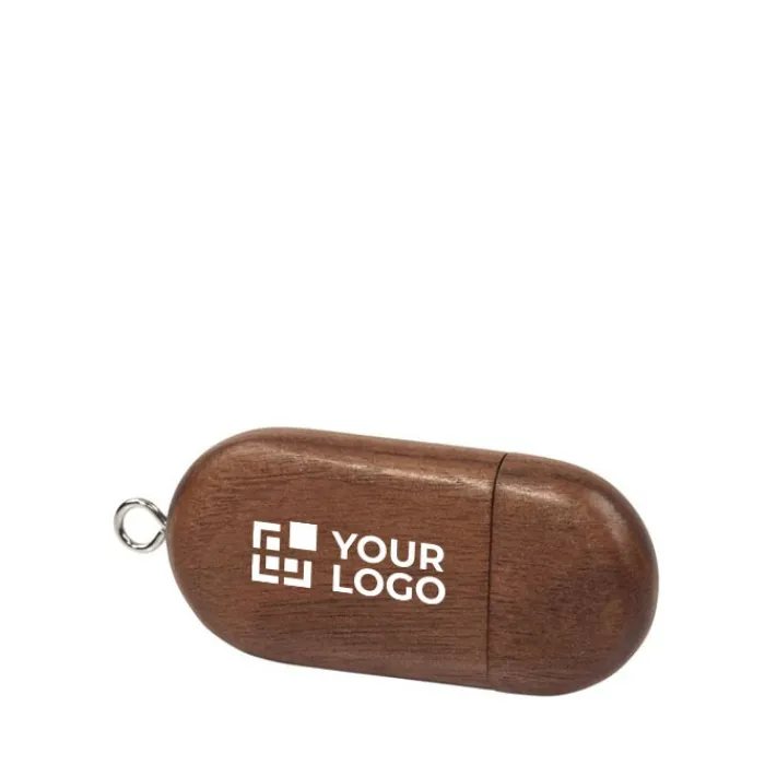 Gift Campaign Chiavette USB 3.0 personalizzate in legno chiusura magnetica OVALE 3.0> Gadget Ecologici|Chiavette Usb Ecologiche