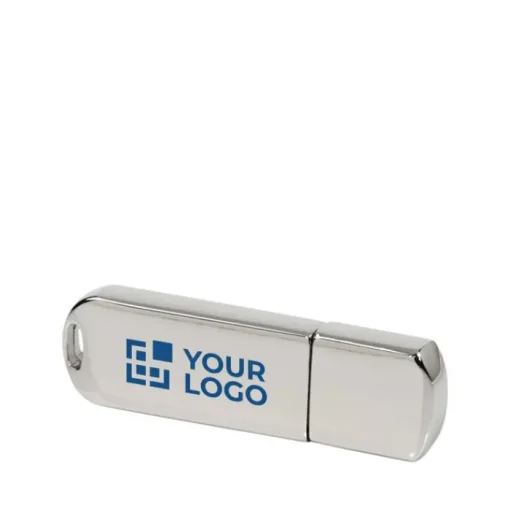 Gift Campaign Chiavette USB con logo superficie cromata brillante USB Glossy> Chiavette Usb Di Metallo