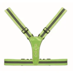 Gift Campaign Cintura regolabile con luci a LED davanti e dietro e strisce argentate></noscript> Gilet Alta Visibilità|Gadget Per Bicicletta