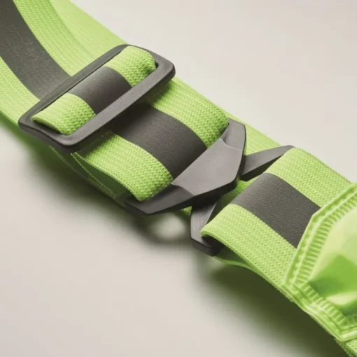 Gift Campaign Cintura regolabile con luci a LED davanti e dietro e strisce argentate> Gilet Alta Visibilità|Gadget Per Bicicletta
