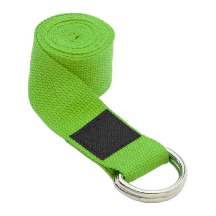 Gift Campaign Cinturino colorato per yoga in poliestere riciclato in sacchetto> Gadget Palestra