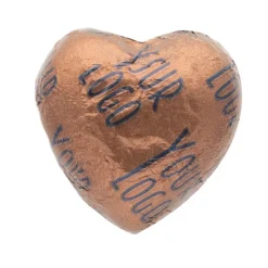 Gift Campaign Cioccolatini a forma di cuore in confezione singola personalizzata 5g></noscript> Cioccolatini