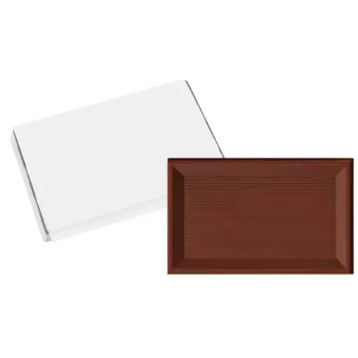 Gift Campaign Cioccolatini piatti e rettangolari fondenti o bianchi promozionali> Cioccolatini