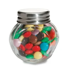Gift Campaign Cioccolatini promozionali tipo smarties in barattolo di vetro> Cioccolatini