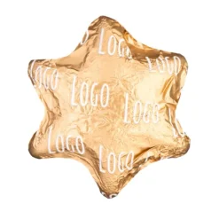 Gift Campaign Cioccolatino a forma di stella in confezione singola personalizzata 4g></noscript> Cioccolatini