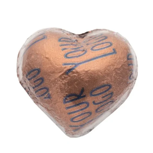 Gift Campaign Cioccolatino al latte a forma di cuore con ripieno di ciliegia da 10g> Cioccolatini