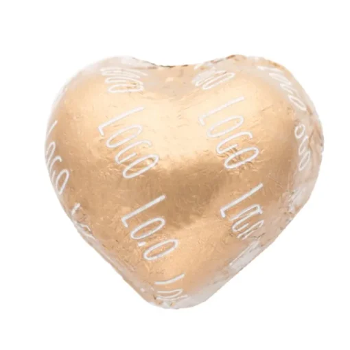 Gift Campaign Cioccolatino al latte a forma di cuore con ripieno di ciliegia da 10g> Cioccolatini