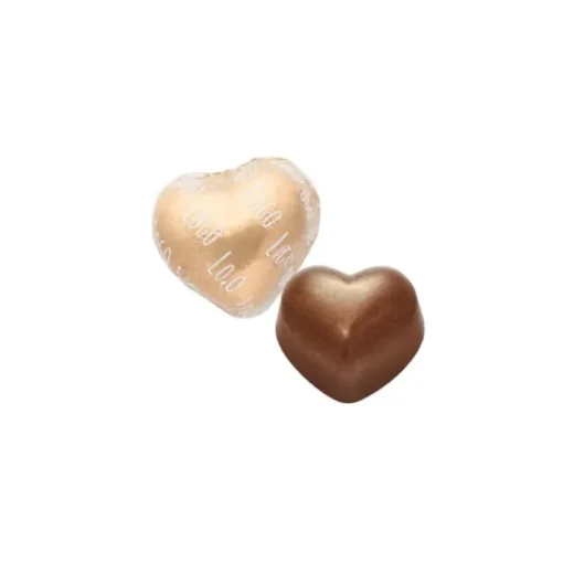 Gift Campaign Cioccolatino al latte a forma di cuore con ripieno di ciliegia da 10g> Cioccolatini