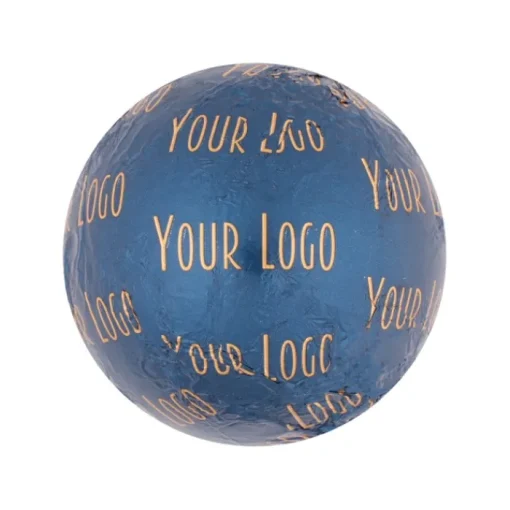 Gift Campaign Cioccolatino al latte sferico in confezione singola personalizzata 30g> Cioccolatini
