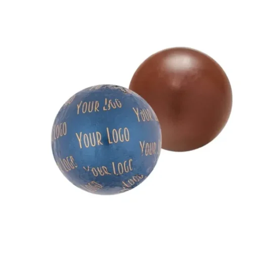 Gift Campaign Cioccolatino al latte sferico in confezione singola personalizzata 30g> Cioccolatini