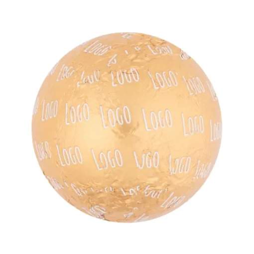 Gift Campaign Cioccolatino al latte sferico in confezione singola personalizzata 30g> Cioccolatini
