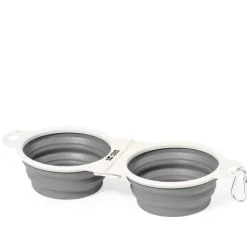 Gift Campaign Ciotola pieghevole doppia scomparto per animali domestici.> Gadget Per Animali