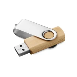 Gift Campaign Classica chiavetta USB con corpo in legno e clip in metallo Woodmate> Gadget Ecologici|Chiavette Usb Ecologiche