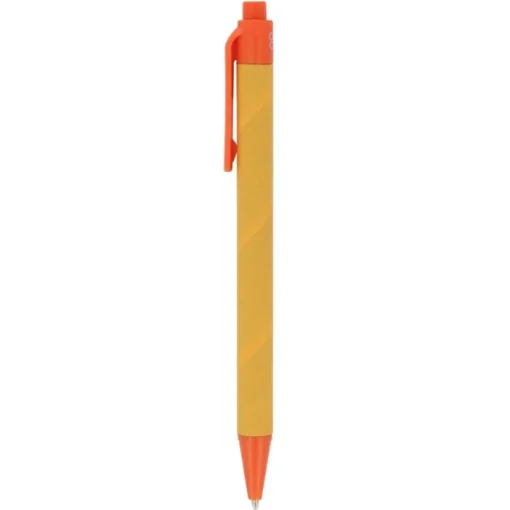 Gift Campaign Classica penna a scatto in plastica riciclata con inchiostro blu> Penne Ecologiche|Penne Di Plastica