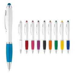 Gift Campaign Classica penna promozionale bianca inchiostro blu Toptouch></noscript> Penne Touch|Penne Di Plastica