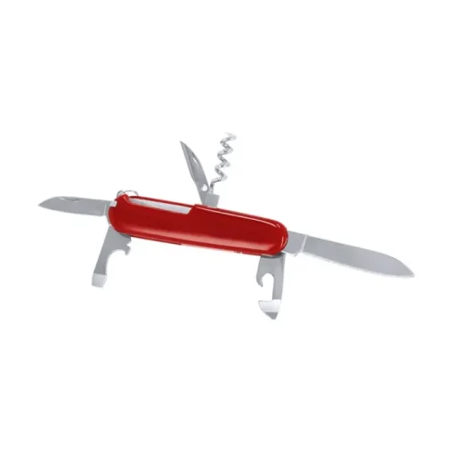Gift Campaign Classico coltellino multiuso in acciaio inox con 8 funzioni> Coltellini