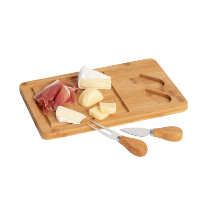 Gift Campaign Classico tagliere personalizzabile per formaggi con utensili Cheddar> Altri Utensili Da Cucina