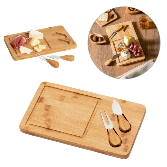 Gift Campaign Classico tagliere personalizzabile per formaggi con utensili Cheddar> Altri Utensili Da Cucina