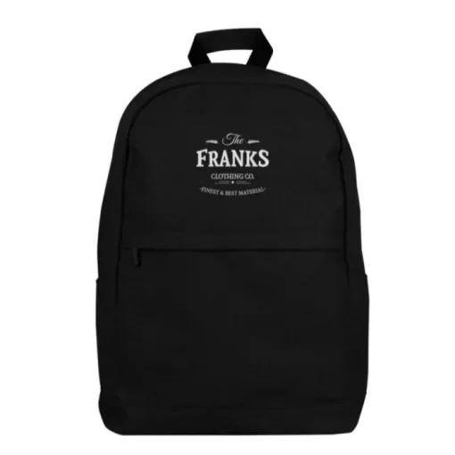 Gift Campaign Classico zaino per laptop in cotone con tasche laterali 15'' 350 g/m2> Zaini Porta Pc