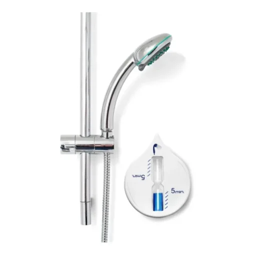 Gift Campaign Clessidra da doccia promozionale con ventosa da 5 minuti in plastica> Altri Gadget Pubblicitari