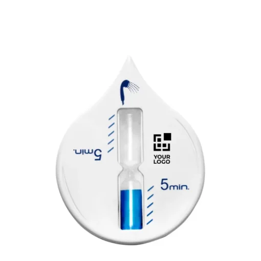 Gift Campaign Clessidra da doccia promozionale con ventosa da 5 minuti in plastica> Altri Gadget Pubblicitari