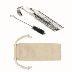 Gift Campaign Colino da tè a forma di tubo in acciaio inox con spazzolino Ceylon> Altri Utensili Da Cucina