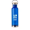 Gift Campaign Colorate borracce personalizzate tappo in acciaio e bambù 800ml Clip> Gadget Ecologici|Borracce In Plastica