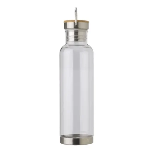 Gift Campaign Colorate borracce personalizzate tappo in acciaio e bambù 800ml Clip> Gadget Ecologici|Borracce In Plastica