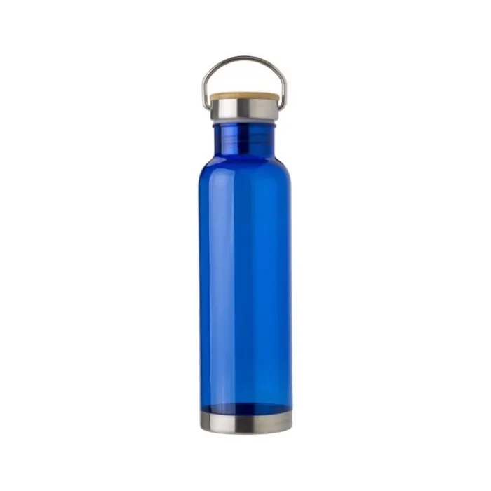 Gift Campaign Colorate borracce personalizzate tappo in acciaio e bambù 800ml Clip> Gadget Ecologici|Borracce In Plastica