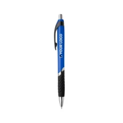 Gift Campaign Colorate penne con logo impugnatura in gomma inchiostro blu Colorful></noscript> Penne Di Plastica