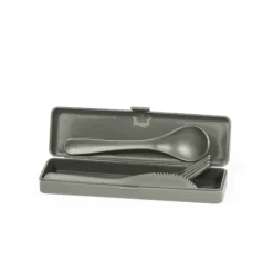 Gift Campaign Colorate posate con logo in plastica con astuccio abbinato Takeaway></noscript> Altri Utensili Da Cucina