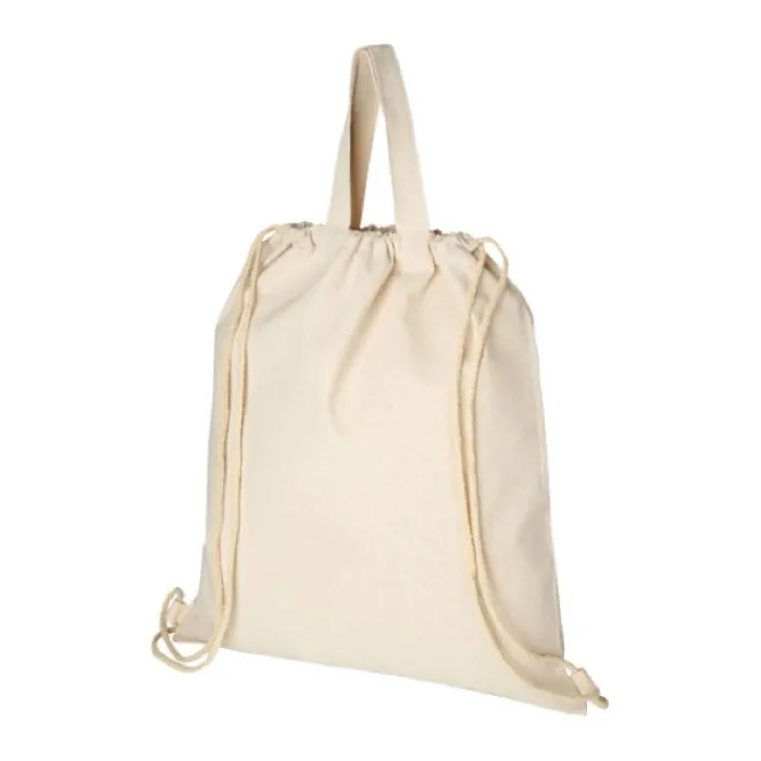 Gift Campaign Colorati zainetti a sacca promozionali tessuto riciclato 210 g/m2 Retro> Shopper In Cotone Personalizzate