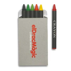 Gift Campaign Colori a cera più tonalità scatola di cartone personalizzabile Wax 6></noscript> Regali Per Bambini|Gadget Per La Scuola
