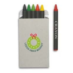Gift Campaign Colori a cera più tonalità scatola di cartone personalizzabile Wax 6></noscript> Regali Per Bambini|Gadget Per La Scuola