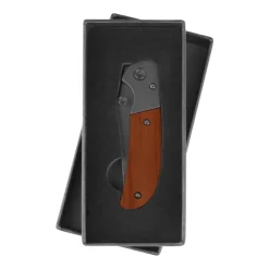 Gift Campaign Coltelli promozionali manici in legno in scatola di cartone Creek> Coltellini