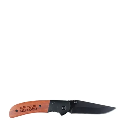 Gift Campaign Coltelli promozionali manici in legno in scatola di cartone Creek> Coltellini