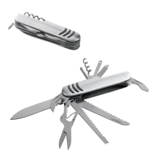Gift Campaign Coltellini svizzeri personalizzati 11 funzioni e tascabile CrossCountry> Coltellini