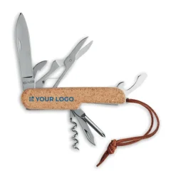 Gift Campaign Coltellino 7 funzioni in acciaio inox con rivestimento in sughero></noscript> Coltellini