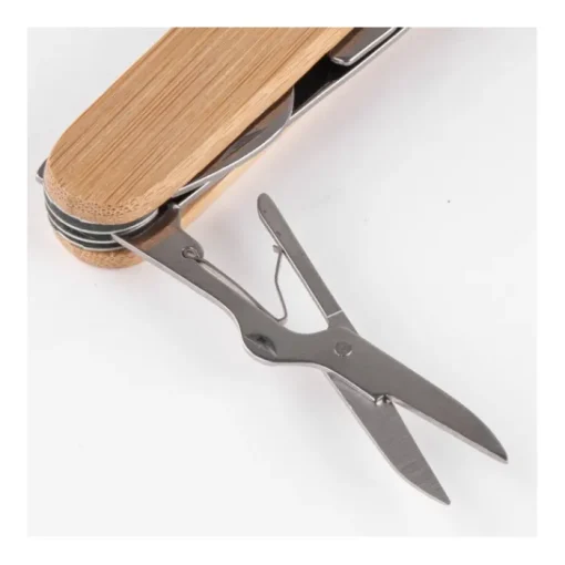 Gift Campaign Coltellino multiuso promozionale 9 funzioni copro bamboo Zermatt> Coltellini
