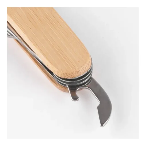 Gift Campaign Coltellino multiuso promozionale 9 funzioni copro bamboo Zermatt> Coltellini