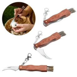 Gift Campaign Coltellino personalizzato corpo in legno ideale per funghi Mushroom></noscript> Coltellini
