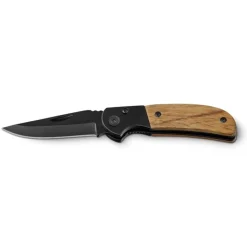 Gift Campaign Coltellino tascabile in acciaio inossidabile con manico in legno></noscript> Coltellini